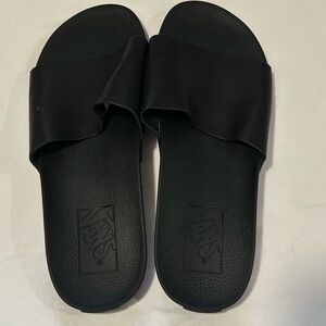 Vans Classic Black Slide Sandals